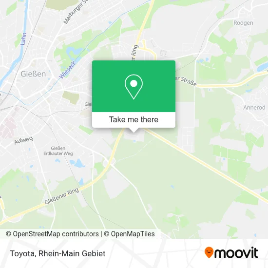 Toyota map