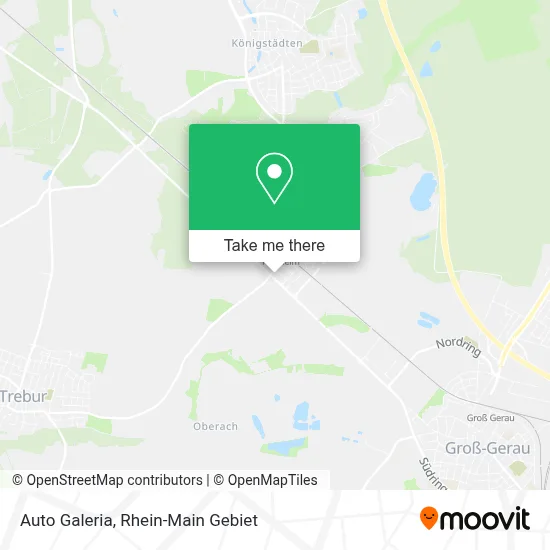 Auto Galeria map