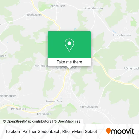 Telekom Partner Gladenbach map