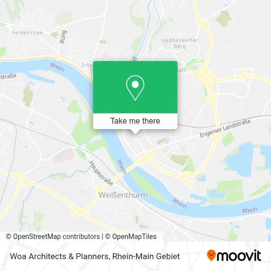Woa Architects & Planners map