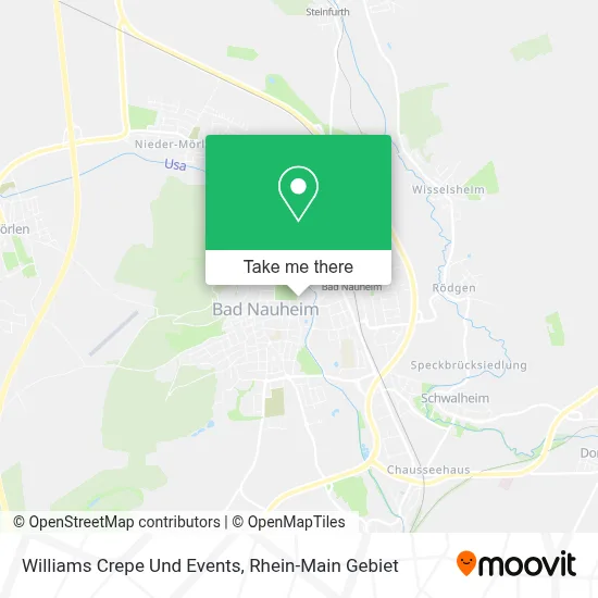 Williams Crepe Und Events map