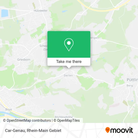 Car-Genau map
