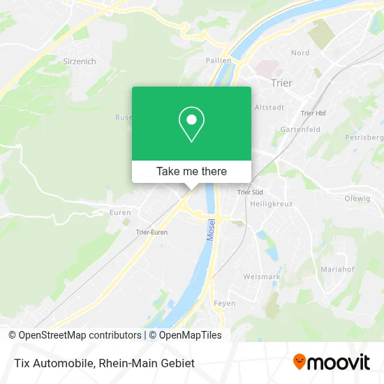 Tix Automobile map