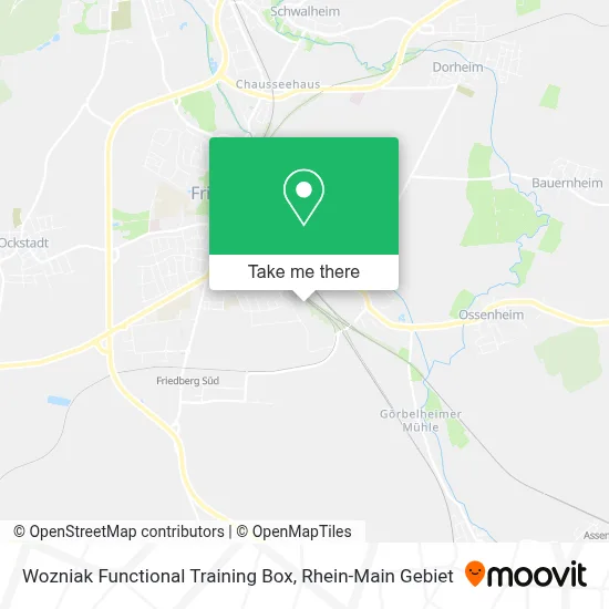 Wozniak Functional Training Box map