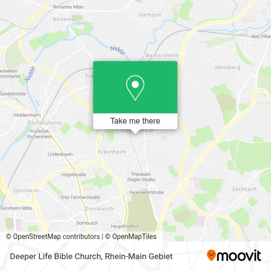 Deeper Life Bible Church map