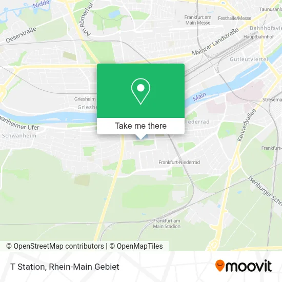 T Station map