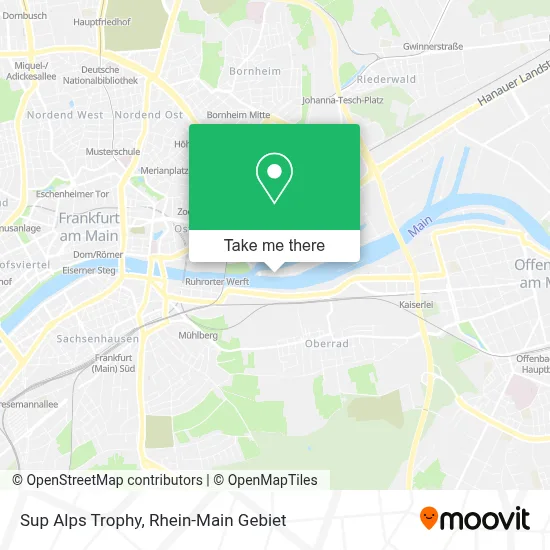 Sup Alps Trophy map