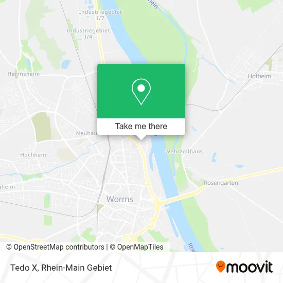 Tedo X map