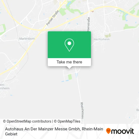 Autohaus An Der Mainzer Messe Gmbh map