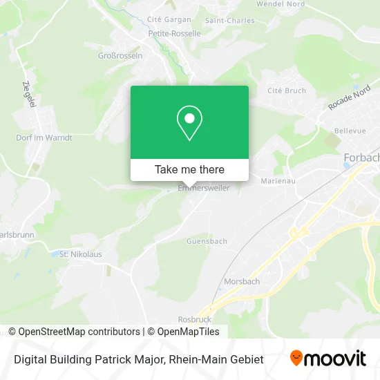 Digital Building Patrick Major map