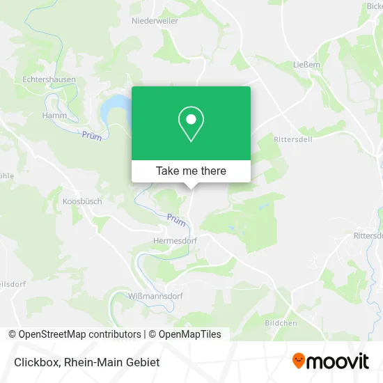 Clickbox map