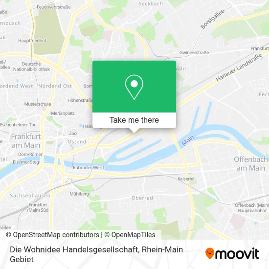 Die Wohnidee Handelsgesellschaft map