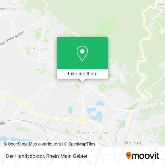 Der-Handydoktor map