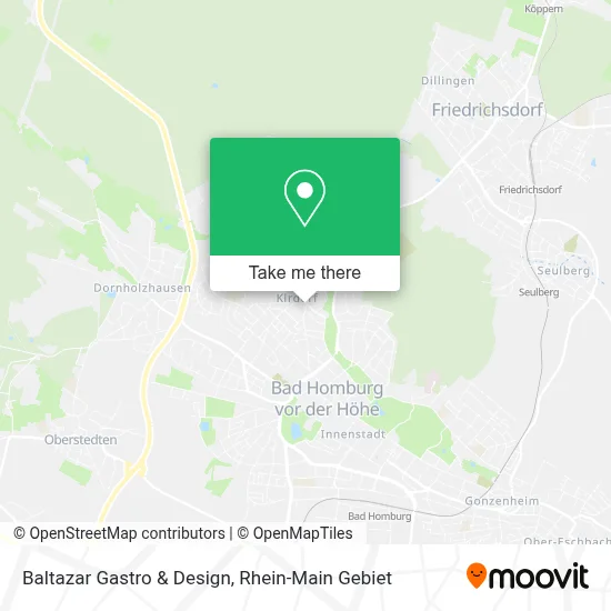 Baltazar Gastro & Design map