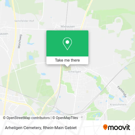 Arheilgen Cemetery map