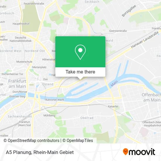 A5 Planung map