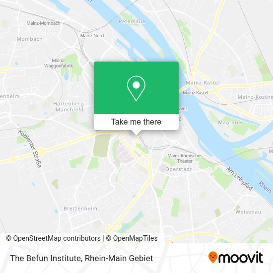 The Befun Institute map