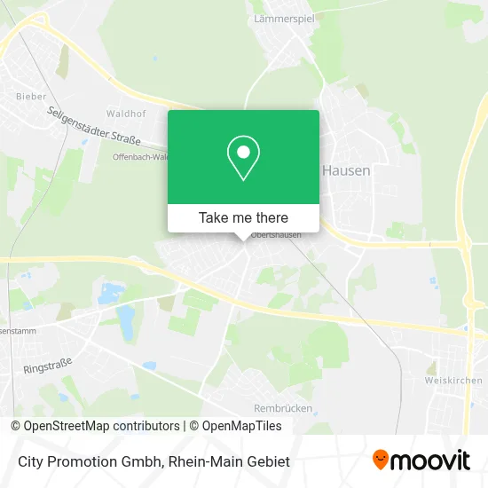 City Promotion Gmbh map