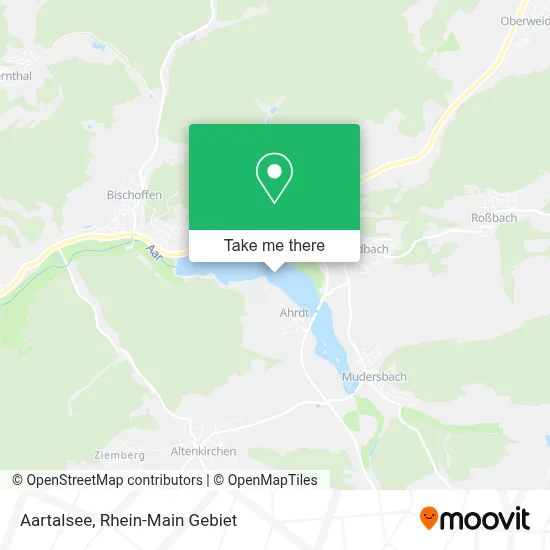 Aartalsee map