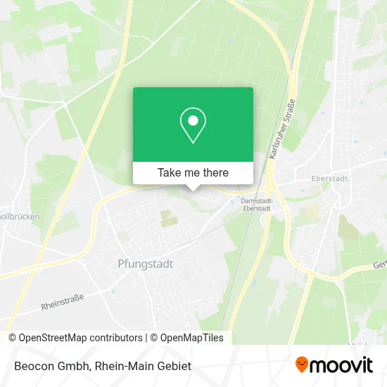 Beocon Gmbh map