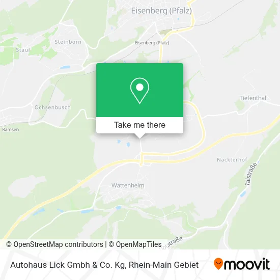 Autohaus Lick Gmbh & Co. Kg map
