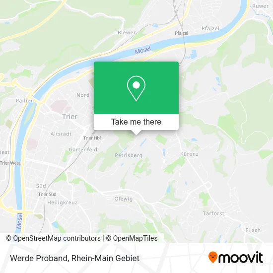Werde Proband map