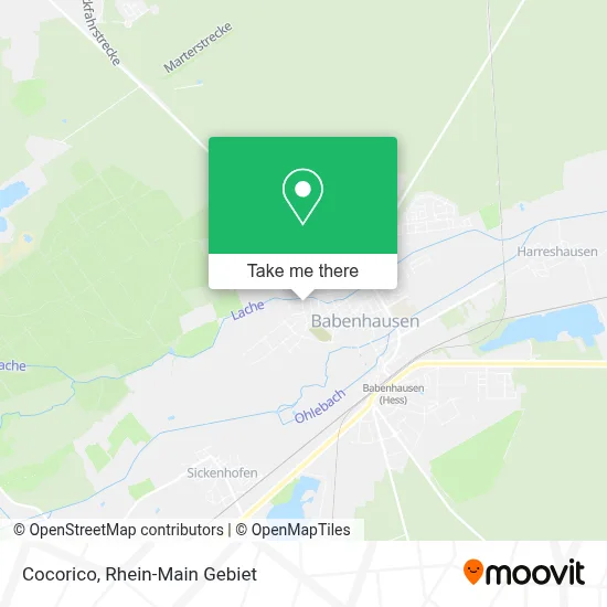 Cocorico map