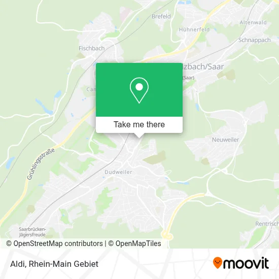 Aldi map