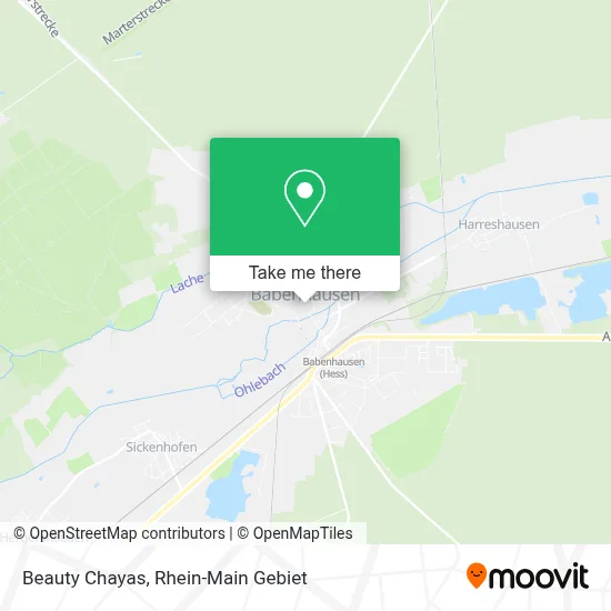 Beauty Chayas map