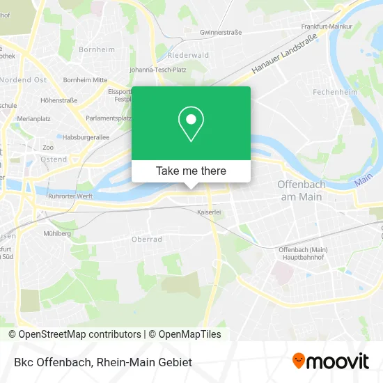 Bkc Offenbach map