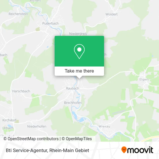 Bti Service-Agentur map