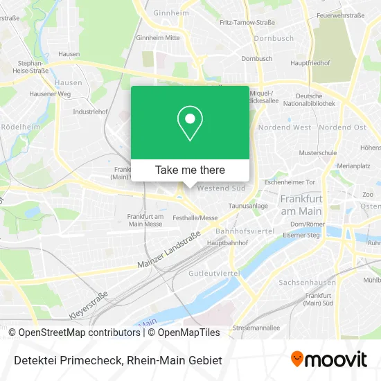 Detektei Primecheck map
