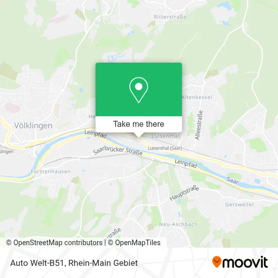 Auto Welt-B51 map