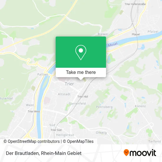 Der Brautladen map
