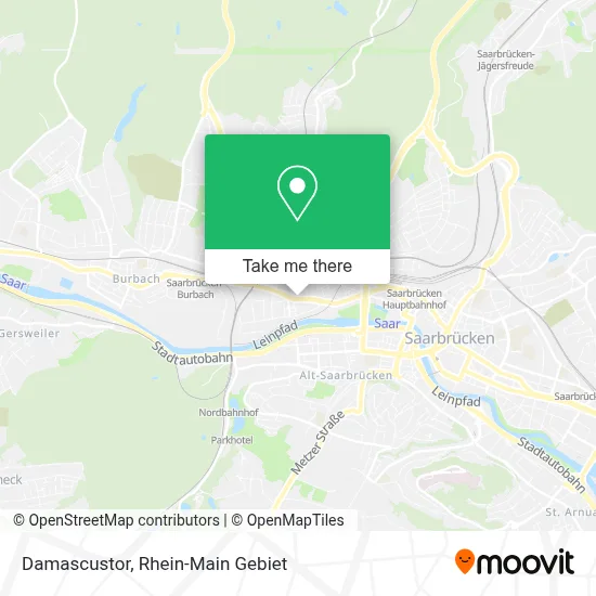 Damascustor map