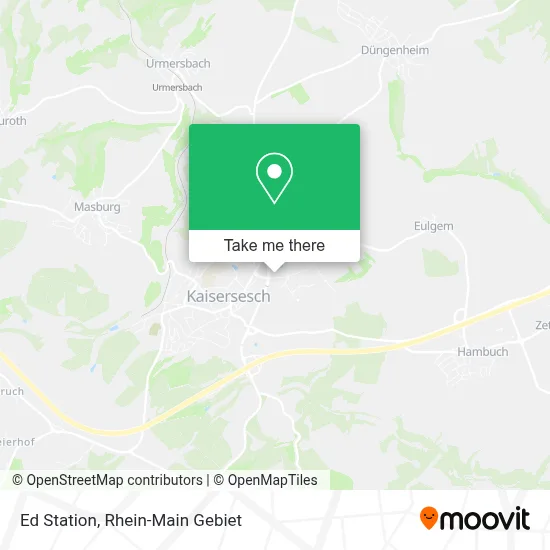 Ed Station map