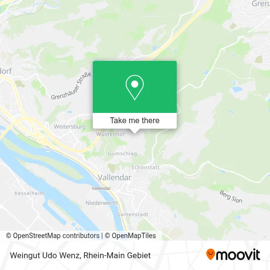 Weingut Udo Wenz map