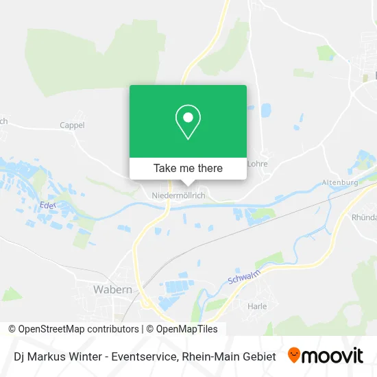 Dj Markus Winter - Eventservice map