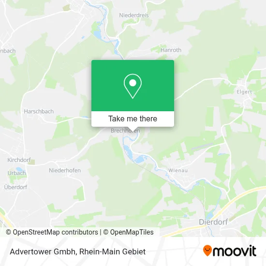 Advertower Gmbh map