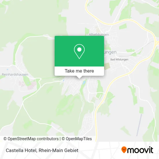 Castella Hotel map