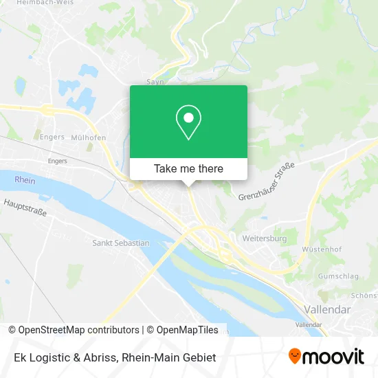 Ek Logistic & Abriss map