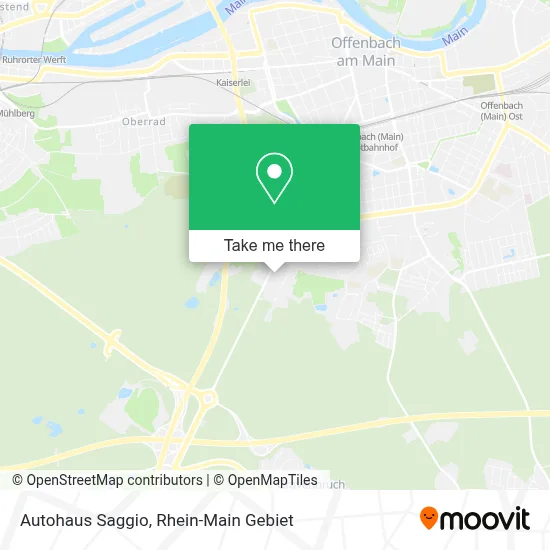 Autohaus Saggio map