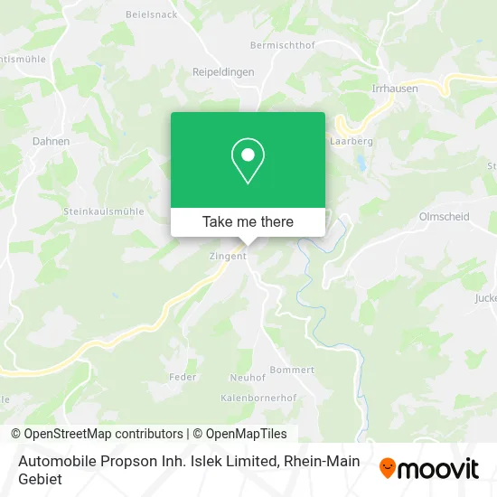 Automobile Propson Inh. Islek Limited map