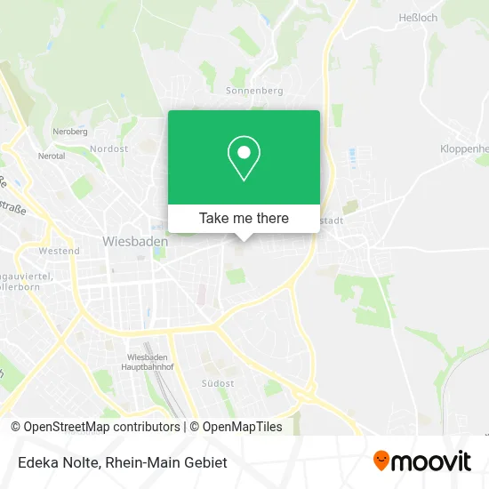 Edeka Nolte map