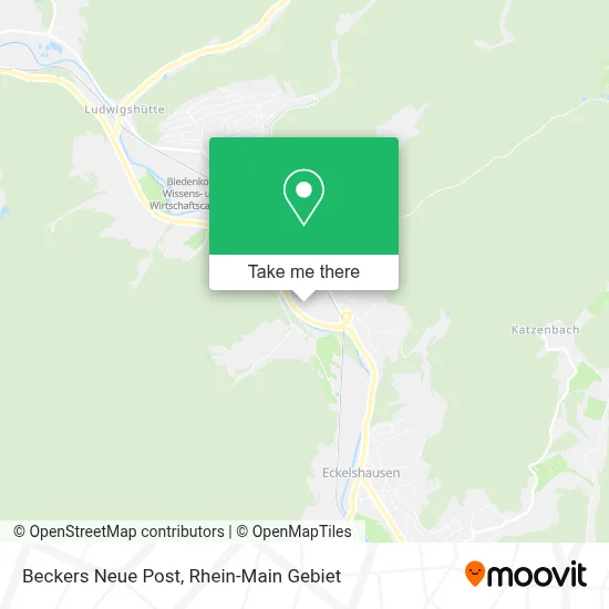 Beckers Neue Post map