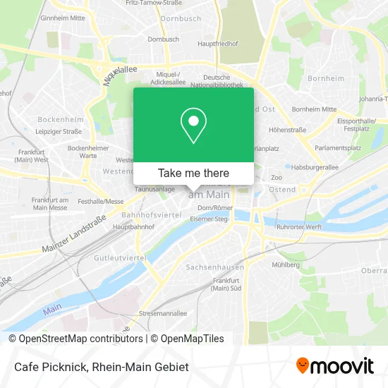 Cafe Picknick map