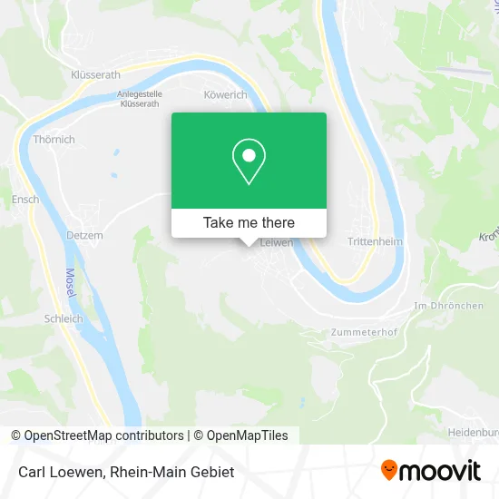 Carl Loewen map