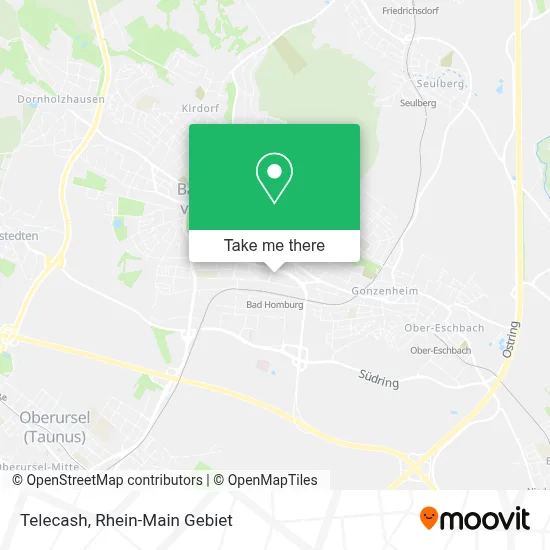 Telecash map