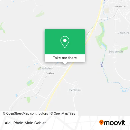 Aldi map