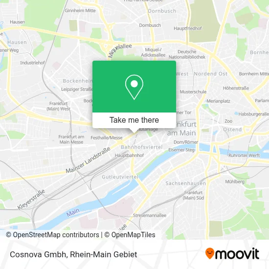 Cosnova Gmbh map